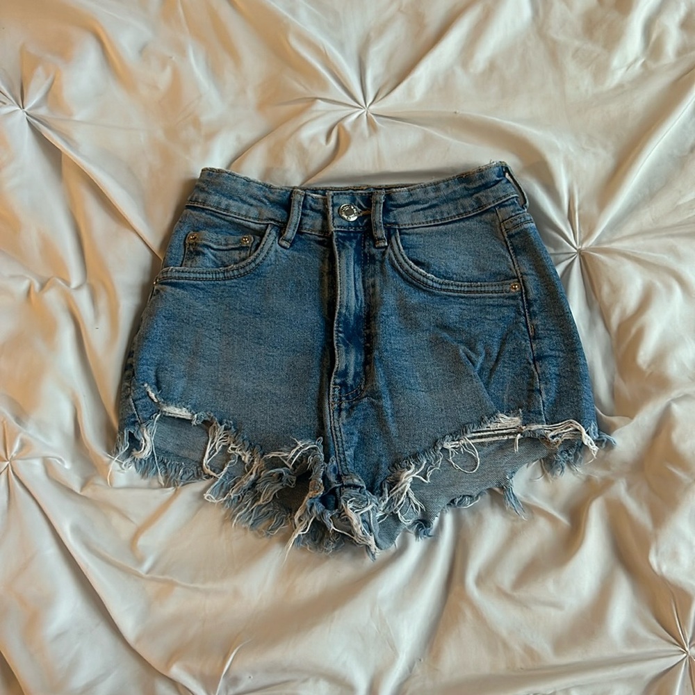 Zara Jean Shorts High Waisted